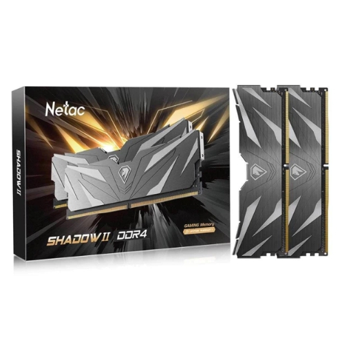 RAM DDR4 NETAC SHADOW II 16GB 3200 MHZ BLACK